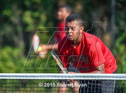 Thumbnail 3 in NYSPHSAA Tennis Championships (Day 3) photogallery.