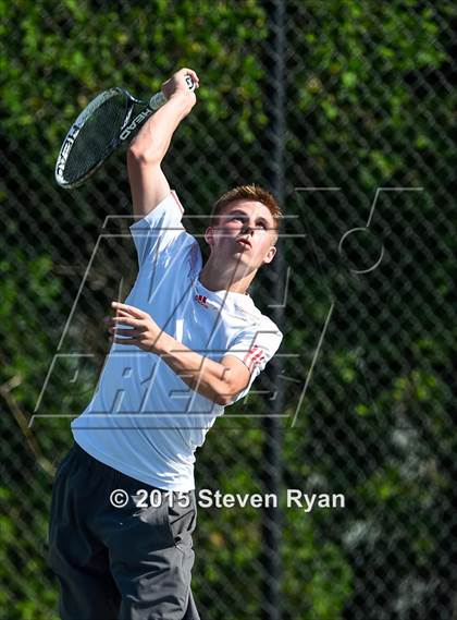 Thumbnail 2 in NYSPHSAA Tennis Championships (Day 3) photogallery.