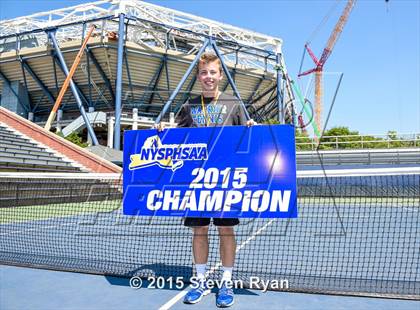 Thumbnail 3 in NYSPHSAA Tennis Championships (Day 3) photogallery.