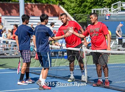 Thumbnail 3 in NYSPHSAA Tennis Championships (Day 3) photogallery.