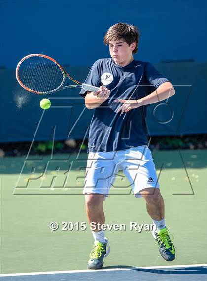 Thumbnail 1 in NYSPHSAA Tennis Championships (Day 3) photogallery.