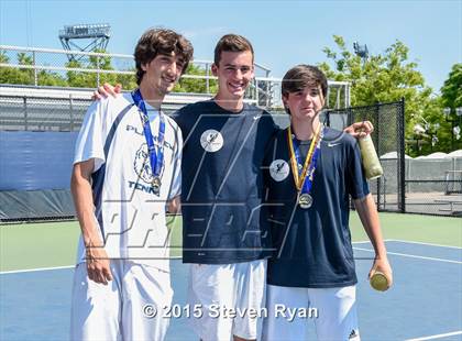 Thumbnail 1 in NYSPHSAA Tennis Championships (Day 3) photogallery.