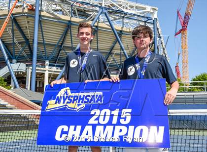 Thumbnail 2 in NYSPHSAA Tennis Championships (Day 3) photogallery.