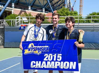Thumbnail 3 in NYSPHSAA Tennis Championships (Day 3) photogallery.