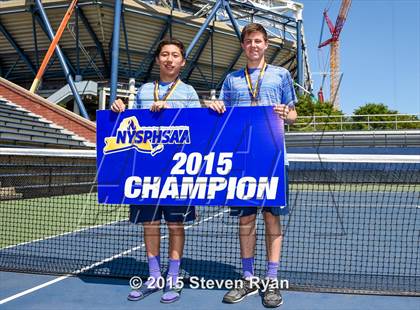 Thumbnail 2 in NYSPHSAA Tennis Championships (Day 3) photogallery.