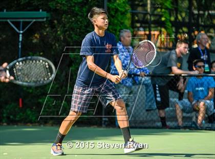 Thumbnail 2 in NYSPHSAA Tennis Championships (Day 3) photogallery.