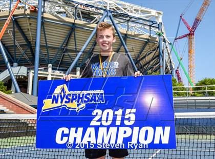 Thumbnail 1 in NYSPHSAA Tennis Championships (Day 3) photogallery.