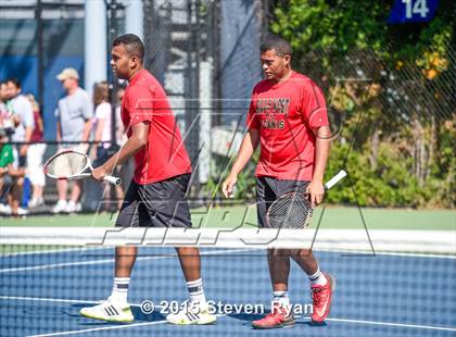 Thumbnail 2 in NYSPHSAA Tennis Championships (Day 3) photogallery.