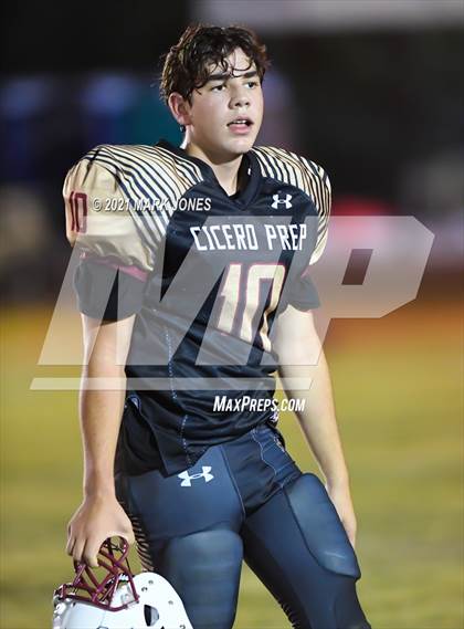 Thumbnail 3 in Cicero Prep Academy vs. Lincoln Prep photogallery.