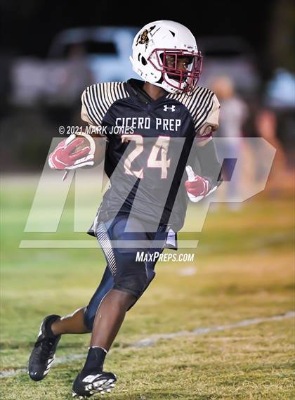 Thumbnail 2 in Cicero Prep Academy vs. Lincoln Prep photogallery.