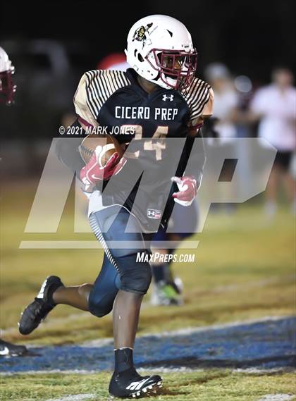 Thumbnail 3 in Cicero Prep Academy vs. Lincoln Prep photogallery.