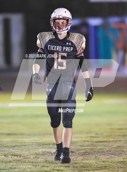 Thumbnail 3 in Cicero Prep Academy vs. Lincoln Prep photogallery.