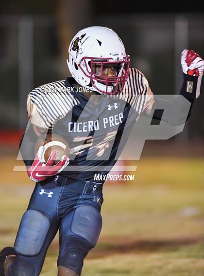 Thumbnail 3 in Cicero Prep Academy vs. Lincoln Prep photogallery.