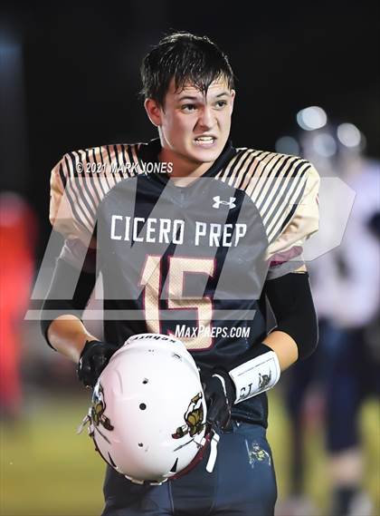 Thumbnail 2 in Cicero Prep Academy vs. Lincoln Prep photogallery.