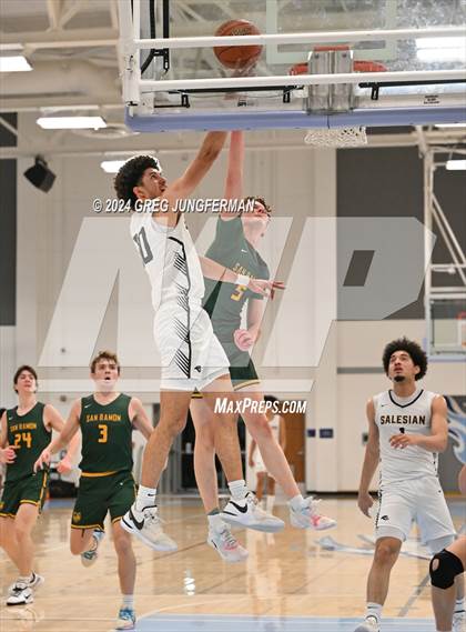 Thumbnail 1 in San Ramon Valley vs. Salesian College Preparatory (CIF NCS Open Semifinal) photogallery.