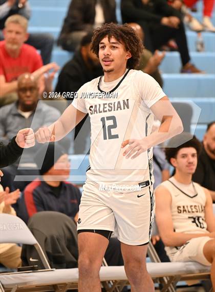 Thumbnail 2 in San Ramon Valley vs. Salesian College Preparatory (CIF NCS Open Semifinal) photogallery.