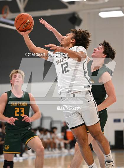 Thumbnail 1 in San Ramon Valley vs. Salesian College Preparatory (CIF NCS Open Semifinal) photogallery.