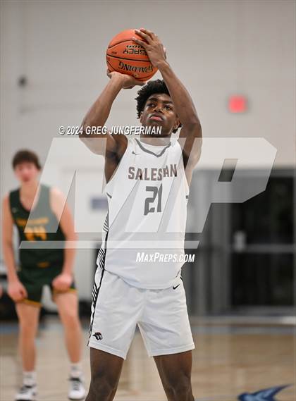 Thumbnail 2 in San Ramon Valley vs. Salesian College Preparatory (CIF NCS Open Semifinal) photogallery.