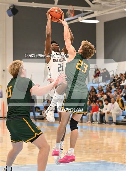 Thumbnail 3 in San Ramon Valley vs. Salesian College Preparatory (CIF NCS Open Semifinal) photogallery.