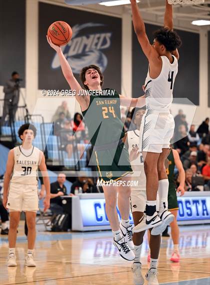 Thumbnail 2 in San Ramon Valley vs. Salesian College Preparatory (CIF NCS Open Semifinal) photogallery.