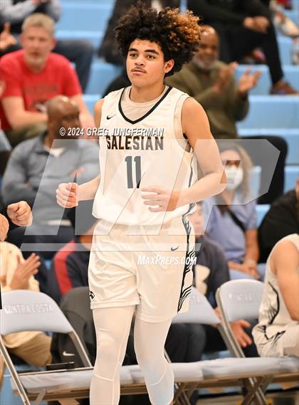 Thumbnail 1 in San Ramon Valley vs. Salesian College Preparatory (CIF NCS Open Semifinal) photogallery.