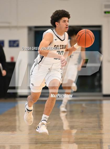 Thumbnail 2 in San Ramon Valley vs. Salesian College Preparatory (CIF NCS Open Semifinal) photogallery.