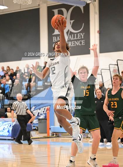 Thumbnail 2 in San Ramon Valley vs. Salesian College Preparatory (CIF NCS Open Semifinal) photogallery.