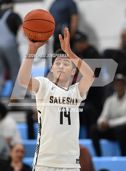 Thumbnail 3 in San Ramon Valley vs. Salesian College Preparatory (CIF NCS Open Semifinal) photogallery.