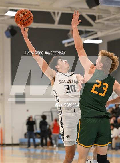 Thumbnail 2 in San Ramon Valley vs. Salesian College Preparatory (CIF NCS Open Semifinal) photogallery.