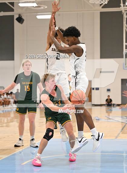 Thumbnail 3 in San Ramon Valley vs. Salesian College Preparatory (CIF NCS Open Semifinal) photogallery.