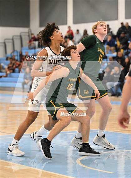 Thumbnail 3 in San Ramon Valley vs. Salesian College Preparatory (CIF NCS Open Semifinal) photogallery.