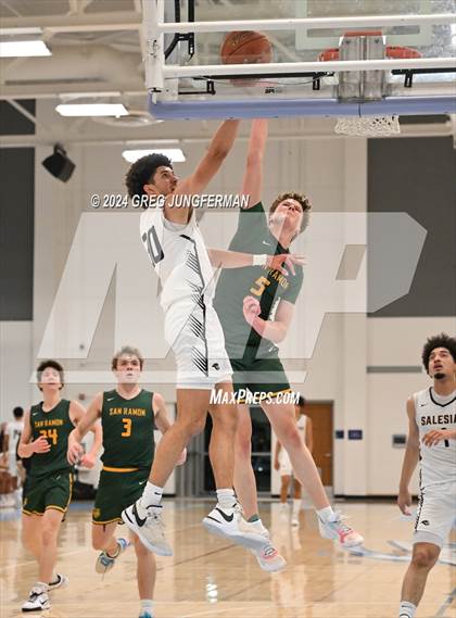 Thumbnail 3 in San Ramon Valley vs. Salesian College Preparatory (CIF NCS Open Semifinal) photogallery.