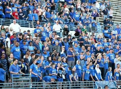 Thumbnail 2 in Plano West vs. Lufkin (UIL 5A Division 2 Regional Playoff) photogallery.