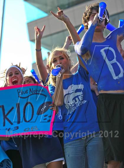 Thumbnail 3 in Plano West vs. Lufkin (UIL 5A Division 2 Regional Playoff) photogallery.