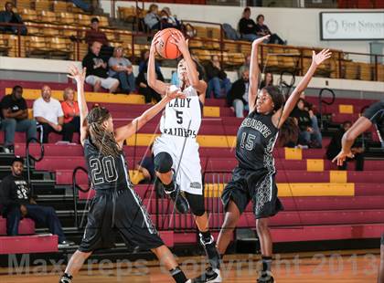 Thumbnail 2 in Cleburne vs. Rider (Fantasy of Lights Tournament) photogallery.