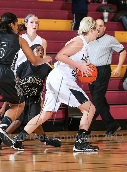 Thumbnail 2 in Cleburne vs. Rider (Fantasy of Lights Tournament) photogallery.