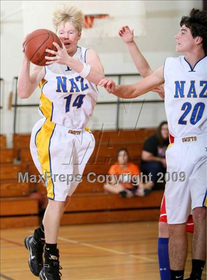Thumbnail 2 in Nazareth vs Knox City (Fantasy of Lights Tournament) photogallery.
