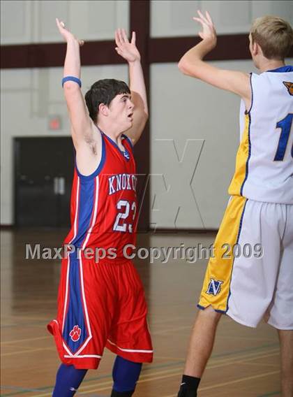 Thumbnail 1 in Nazareth vs Knox City (Fantasy of Lights Tournament) photogallery.