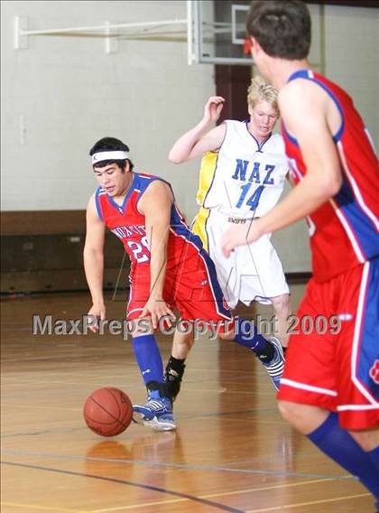 Thumbnail 1 in Nazareth vs Knox City (Fantasy of Lights Tournament) photogallery.