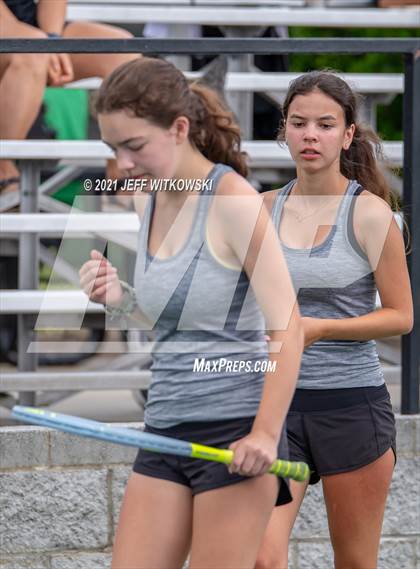 Thumbnail 1 in NCHSAA 3A Girls Tennis Championships (Doubles) photogallery.