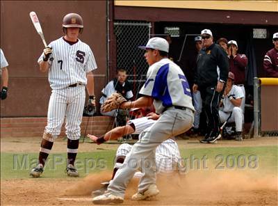 Thumbnail 3 in Valencia vs. Simi Valley (CIF SS Playoffs) photogallery.