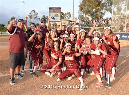 Thumbnail 1 in Grand Terrace vs. La Serna (CIF SS D3 Final) photogallery.