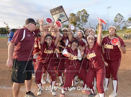 Thumbnail 1 in Grand Terrace vs. La Serna (CIF SS D3 Final) photogallery.