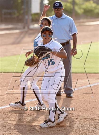 Thumbnail 1 in Grand Terrace vs. La Serna (CIF SS D3 Final) photogallery.