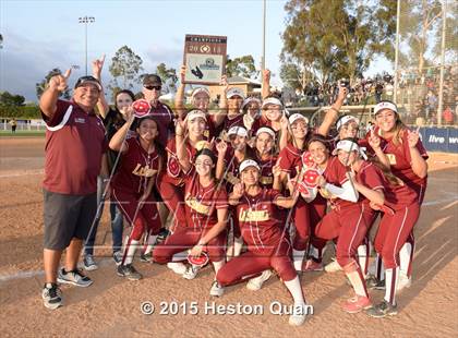 Thumbnail 2 in Grand Terrace vs. La Serna (CIF SS D3 Final) photogallery.