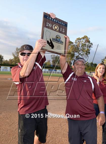 Thumbnail 2 in Grand Terrace vs. La Serna (CIF SS D3 Final) photogallery.
