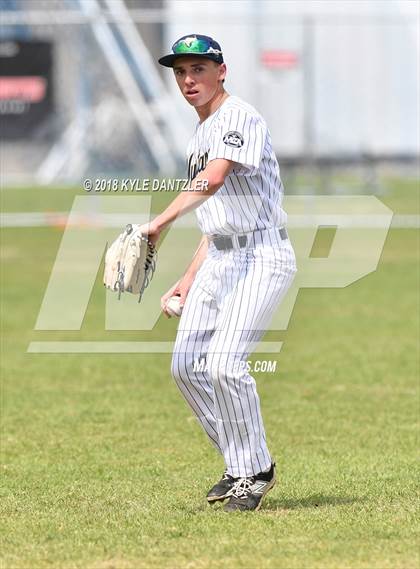 Thumbnail 2 in McKinney Christian Academy vs Calvary Christian Academy (Dallas Lutheran Wood Bat Classic) photogallery.