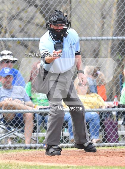 Thumbnail 2 in McKinney Christian Academy vs Calvary Christian Academy (Dallas Lutheran Wood Bat Classic) photogallery.