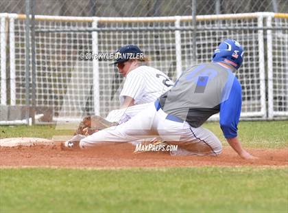 Thumbnail 3 in McKinney Christian Academy vs Calvary Christian Academy (Dallas Lutheran Wood Bat Classic) photogallery.