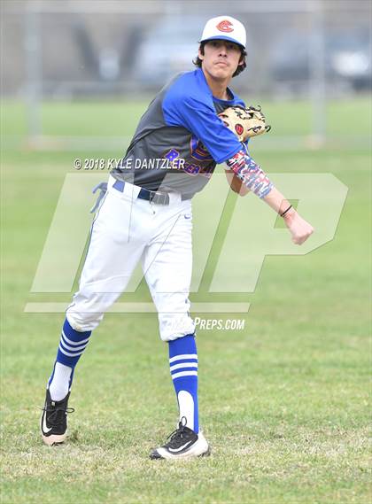 Thumbnail 3 in McKinney Christian Academy vs Calvary Christian Academy (Dallas Lutheran Wood Bat Classic) photogallery.